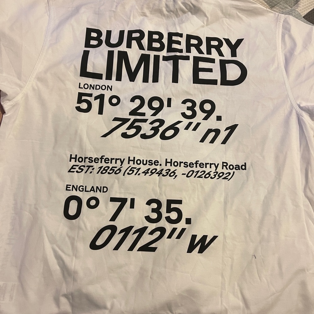 BNWT Womens BURBERRY oversized large L/XL